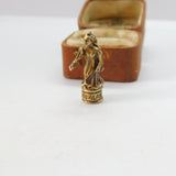 Sterling Silver Gilded 'Carl-Alan' of Mecca Dancing Award Charm 1965 Vintage