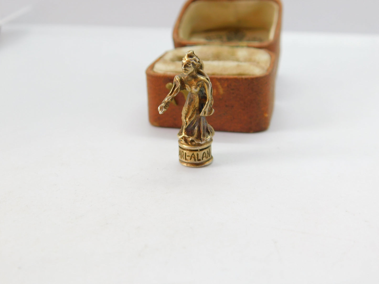 Sterling Silver Gilded 'Carl-Alan' of Mecca Dancing Award Charm 1965 Vintage