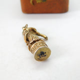 Sterling Silver Gilded 'Carl-Alan' of Mecca Dancing Award Charm 1965 Vintage
