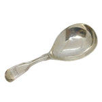 Georgian Silver Tea Caddy Spoon Antique