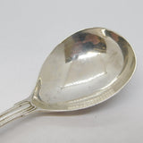 George III Sterling Silver Crested Tea Caddy Spoon Antique 1804 London