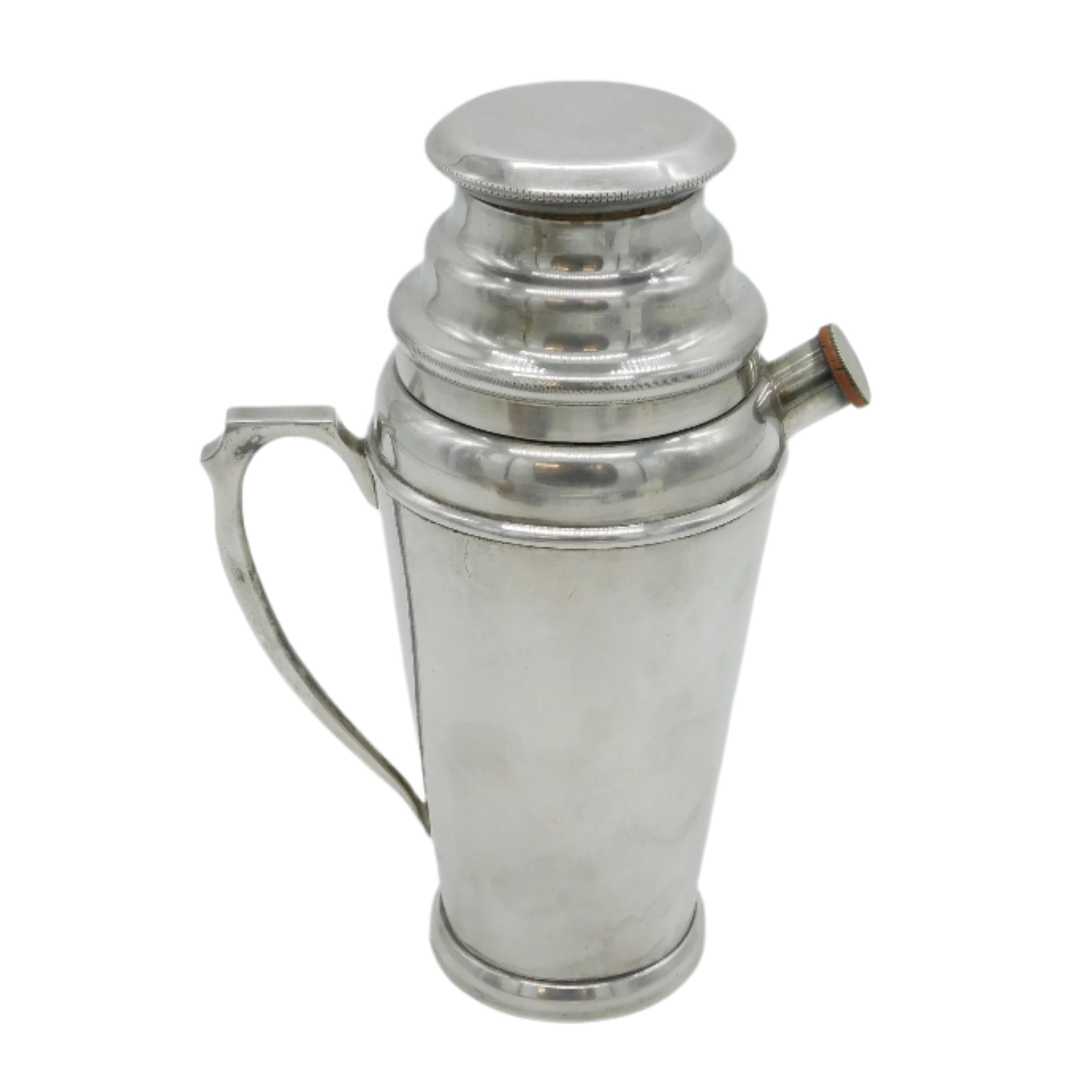 Silver Cocktail Shaker Mixer Antique
