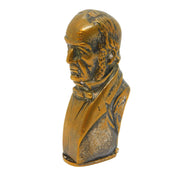 Victorian Brass Novelty 'William Gladstone' Vesta Case Antique c1860