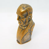 Victorian Brass Novelty 'William Gladstone' Vesta Case Antique c1860