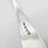 Perth Scottish Provincial Sterling Silver Set of Dessert Spoons Antique c1800s