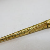 Georgian Boxed 9ct Yellow Gold Sewing Button or Thread Hook Set Antique c1790s