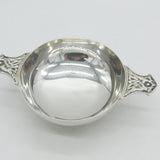 Sterling Silver Celtic Pattern Quaich Dish Vintage 1967 London