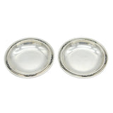 Georg Jensen Pair of Sterling Silver Pin Dishes Antique 1935 London Import
