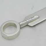 Shona Marsh Sterling Silver Modernist Cheese Fork Vintage Birmingham