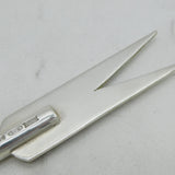 Shona Marsh Sterling Silver Modernist Cheese Fork Vintage Birmingham