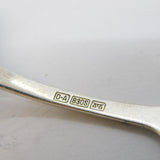 Norwegian David Andersen .830 Silver Floral Knot Teaspoon Antique c1940 Deco