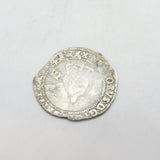 King James I Hammered Silver Sixpence Coin 1604 Fine Condition Antique