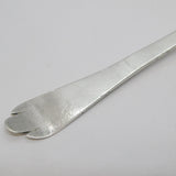 18th Century Channel Islands Sterling Silver Trefid Spoon Antique c1720 Jersey