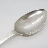 18th Century Channel Islands Sterling Silver Trefid Spoon Antique c1720 Jersey