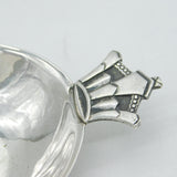 R.E Stone Sterling Silver King George VI Coronation Quaich Antique London