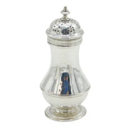 George II Sterling Silver Bun-Form Muffineer Sugar Caster Antique 1737 London