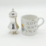 George II Sterling Silver Bun-Form Muffineer Sugar Caster Antique 1737 London