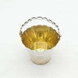 Sterling Silver Novelty Milk Pail Sugar Basket Vintage 1968 Birmingham