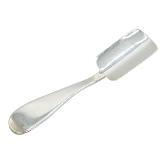 George III Sterling Silver Sugar or Cheese Scoop Spoon Antique 1807 London