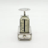Victorian Sterling Silver Novelty Postal Weighing Scales Antique 1900 London