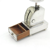 Victorian Sterling Silver Novelty Postal Weighing Scales Antique 1900 London