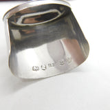 Georgian Sterling Silver & Mother of Pearl Sugar Scoop 1822 Birmingham Antique