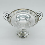 George V Sterling Silver Large Centrepiece Tazza Antique 1912 Sheffield