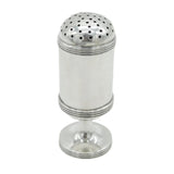Early-Victorian Sterling Silver Pedestal Pepper Shaker Antique 1838 London