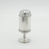 Early-Victorian Sterling Silver Pedestal Pepper Shaker Antique 1838 London
