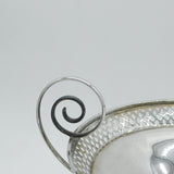 George V Sterling Silver Large Centrepiece Tazza Antique 1912 Sheffield