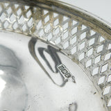 George V Sterling Silver Large Centrepiece Tazza Antique 1912 Sheffield