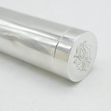 Edwardian Sterling Silver Travelling Shaving Brush Antique 1903 London
