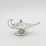 Mexican Sterling Silver Aladdin's Lamp Novelty Sauce Boat Vintage c1970