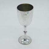 Victorian Sterling Silver Wine Goblet or Chalice Antique 1899 Sheffield