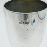 Victorian Sterling Silver Wine Goblet or Chalice Antique 1899 Sheffield