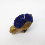 Victorian Gilt Metal Pecking Chick Novelty Pin Cushion Antique c1860