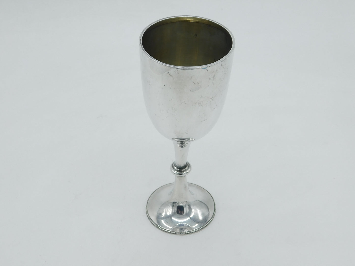 Victorian Sterling Silver Wine Goblet or Chalice Antique 1899 Sheffield