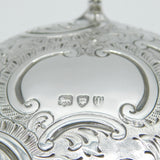 Victorian Sterling Silver Rabbit & Pheasant Pattern Bowl Antique 1894 London