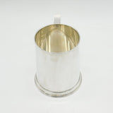 Sterling Silver Georgian Style Pint Tankard Mug Vintage 1959 Sheffield