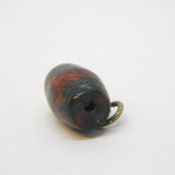 Victorian Cornish Serpentine Stanhope Souvenir Barrel Charm Pendant Antique c1890