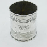 William IV Sterling Silver Christening Mug Antique 1832 London Thomas Johnson