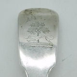 Irish George III Sterling Silver Crested Fish Server Antique 1806 Dublin