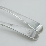 George III Sterling Silver Pair of Ladles 'M' Initials Antique 1794 London