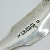 Irish George III Sterling Silver Crested Fish Server Antique 1806 Dublin