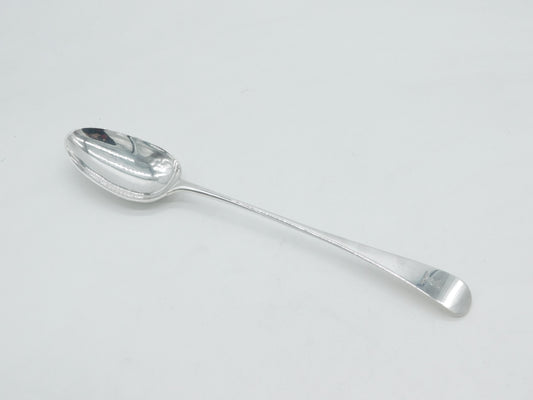 George III Sterling Silver Griffin Crest Basting Spoon Antique 1765 London