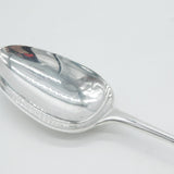 George III Sterling Silver Griffin Crest Basting Spoon Antique 1765 London