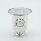 William IV Sterling Silver Travelling Communion IHS Engraved Set Antique 1832 London