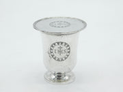 William IV Sterling Silver Travelling Communion IHS Engraved Set Antique 1832 London