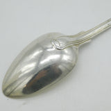 Paul Storr George III Sterling Silver Dessert Spoon Antique 1815 London