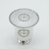 William IV Sterling Silver Travelling Communion IHS Engraved Set Antique 1832 London